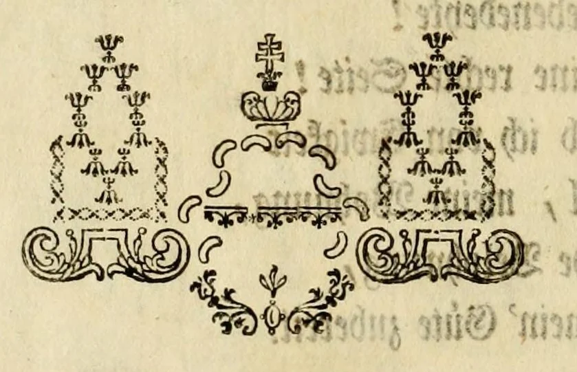 An illustration from Der sogenannte Sinn-lehr-und Geist-volle ... Todentanz : anietzo mit einigen einfältig, doch gut gemeynten Reimen und Versen versehen, 1767, leaf 220