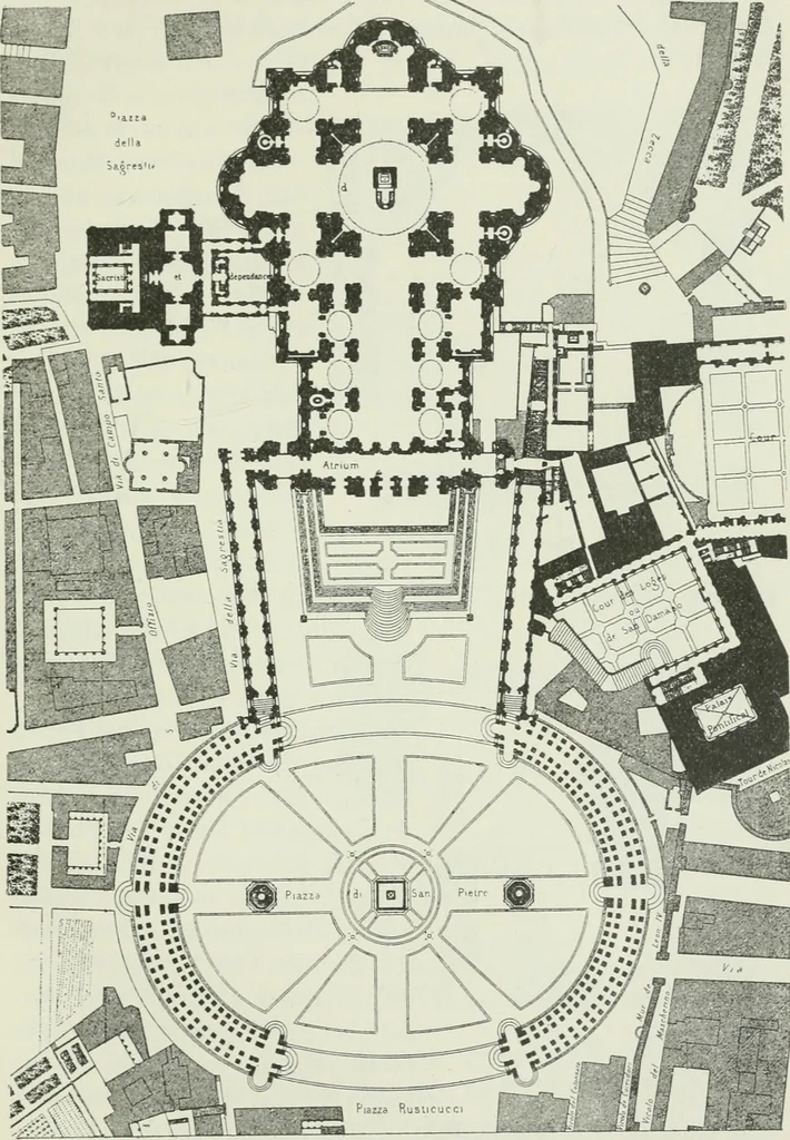 An illustration from Der Städte-Bau nach seinen künstlerischen Grundsätzen. Ein Beitrag zur Lösung moderner Fragen der Architektur und monumentalen Plastik unter besonderer Beziehung auf Wien, 1901, leaf 142