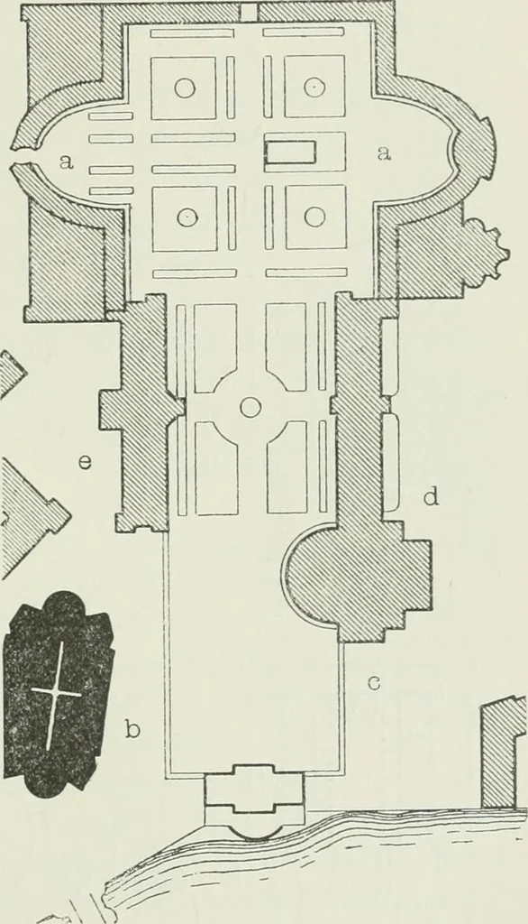 An illustration from Der Städte-Bau nach seinen künstlerischen Grundsätzen. Ein Beitrag zur Lösung moderner Fragen der Architektur und monumentalen Plastik unter besonderer Beziehung auf Wien, 1901, leaf 144