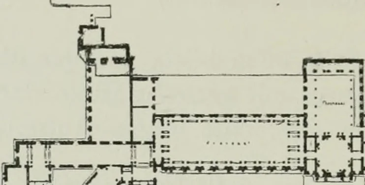 An illustration from Der Städte-Bau nach seinen künstlerischen Grundsätzen. Ein Beitrag zur Lösung moderner Fragen der Architektur und monumentalen Plastik unter besonderer Beziehung auf Wien, 1901, leaf 145