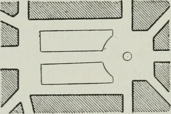 An illustration from Der Städte-Bau nach seinen künstlerischen Grundsätzen. Ein Beitrag zur Lösung moderner Fragen der Architektur und monumentalen Plastik unter besonderer Beziehung auf Wien, 1901, leaf 153