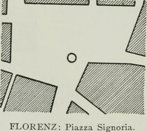 An illustration from Der Städte-Bau nach seinen künstlerischen Grundsätzen. Ein Beitrag zur Lösung moderner Fragen der Architektur und monumentalen Plastik unter besonderer Beziehung auf Wien, 1901, leaf 55