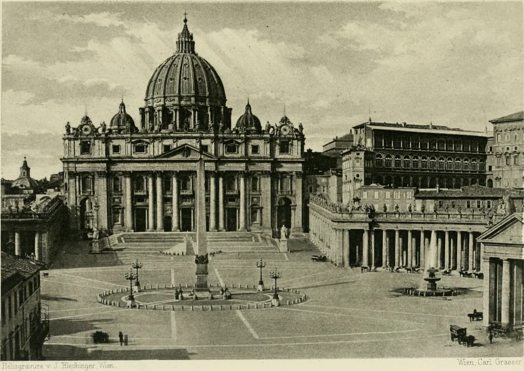 An illustration from Der Städte-Bau nach seinen künstlerischen Grundsätzen. Ein Beitrag zur Lösung moderner Fragen der Architektur und monumentalen Plastik unter besonderer Beziehung auf Wien, 1901, leaf 6