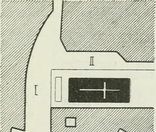 An illustration from Der Städte-Bau nach seinen künstlerischen Grundsätzen. Ein Beitrag zur Lösung moderner Fragen der Architektur und monumentalen Plastik unter besonderer Beziehung auf Wien, 1901, leaf 72