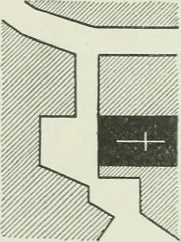 An illustration from Der Städte-Bau nach seinen künstlerischen Grundsätzen. Ein Beitrag zur Lösung moderner Fragen der Architektur und monumentalen Plastik unter besonderer Beziehung auf Wien, 1901, leaf 76
