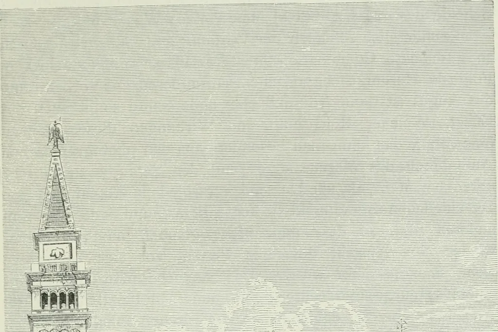 An illustration from Der Städte-Bau nach seinen künstlerischen Grundsätzen. Ein Beitrag zur Lösung moderner Fragen der Architektur und monumentalen Plastik unter besonderer Beziehung auf Wien, 1901, leaf 84