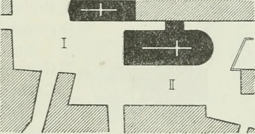 An illustration from Der Städte-Bau nach seinen künstlerischen Grundsätzen. Ein Beitrag zur Lösung moderner Fragen der Architektur und monumentalen Plastik unter besonderer Beziehung auf Wien, 1901, leaf 92