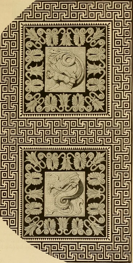 An illustration from Der Stil in den technischen und tektonischen Künsten; oder, Praktische Aesthetik. Ein Handbuch für Techniker, Künstler und Kunstfreunde, 1878, leaf 102
