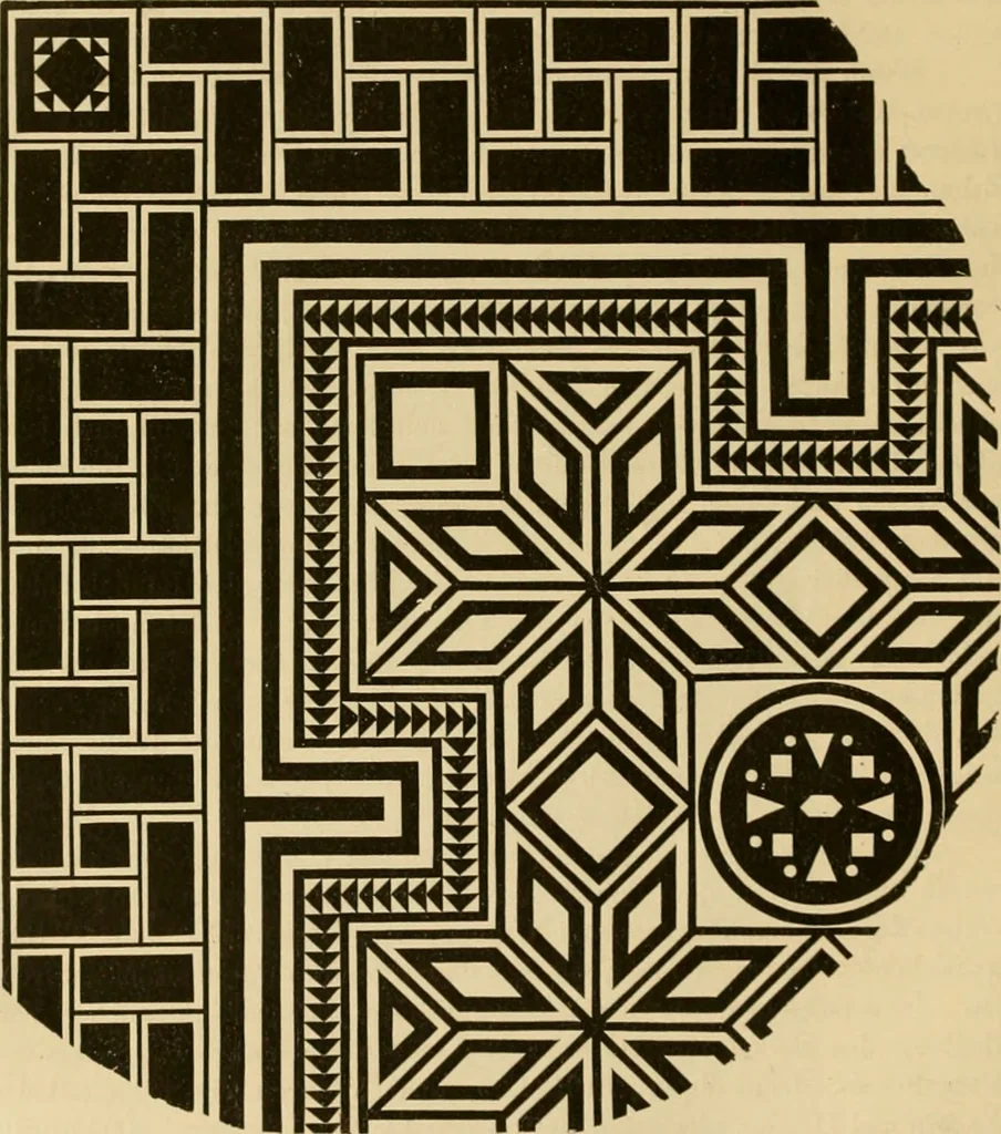 An illustration from Der Stil in den technischen und tektonischen Künsten; oder, Praktische Aesthetik. Ein Handbuch für Techniker, Künstler und Kunstfreunde, 1878, leaf 105