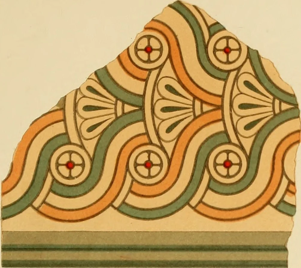 An illustration from Der Stil in den technischen und tektonischen Künsten; oder, Praktische Aesthetik. Ein Handbuch für Techniker, Künstler und Kunstfreunde, 1878, leaf 114