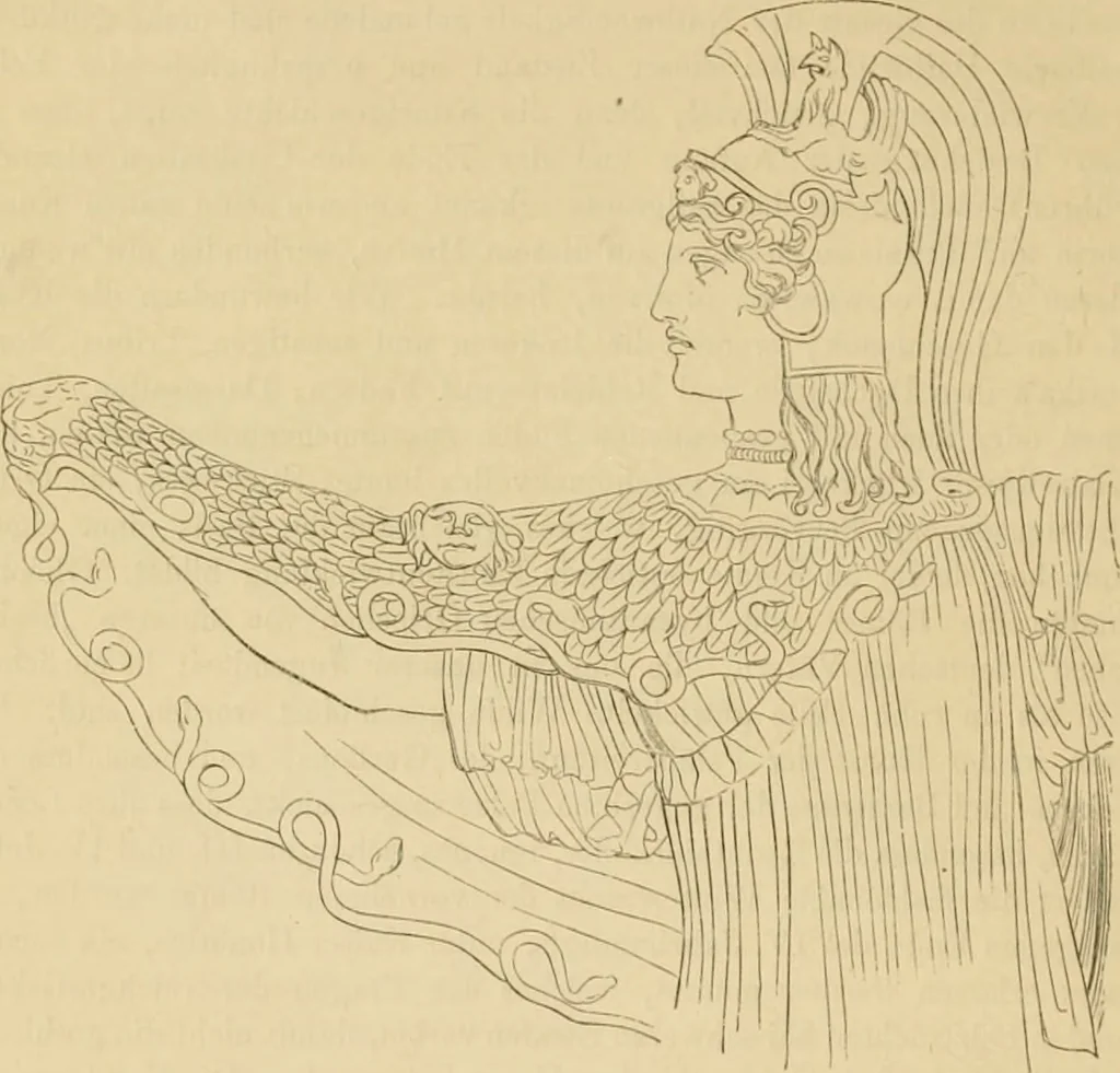 An illustration from Der Stil in den technischen und tektonischen Künsten; oder, Praktische Aesthetik. Ein Handbuch für Techniker, Künstler und Kunstfreunde, 1878, leaf 127
