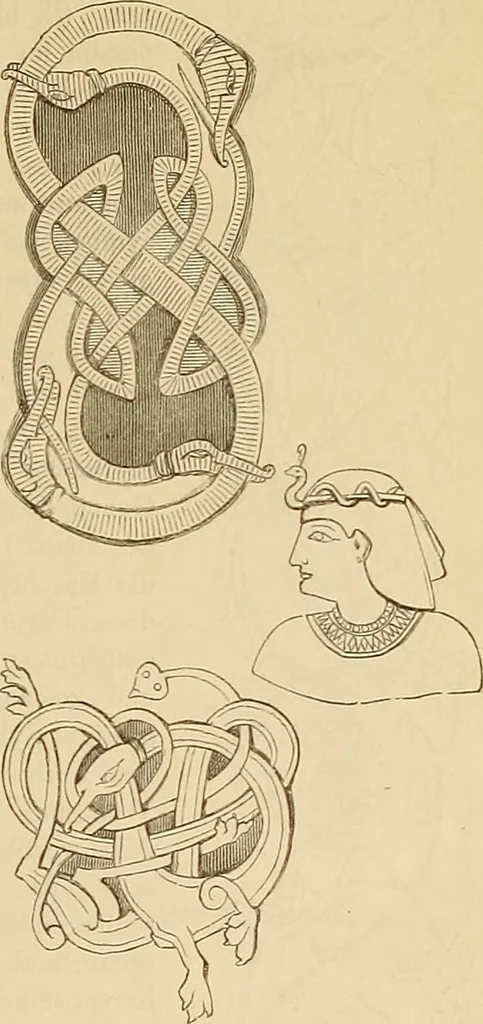 An illustration from Der Stil in den technischen und tektonischen Künsten; oder, Praktische Aesthetik. Ein Handbuch für Techniker, Künstler und Kunstfreunde, 1878, leaf 128