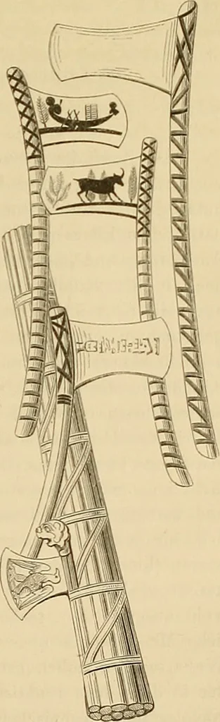 An illustration from Der Stil in den technischen und tektonischen Künsten; oder, Praktische Aesthetik. Ein Handbuch für Techniker, Künstler und Kunstfreunde, 1878, leaf 144