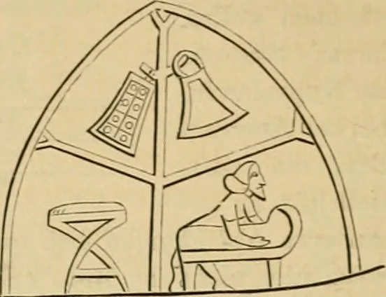 An illustration from Der Stil in den technischen und tektonischen Künsten; oder, Praktische Aesthetik. Ein Handbuch für Techniker, Künstler und Kunstfreunde, 1878, leaf 347
