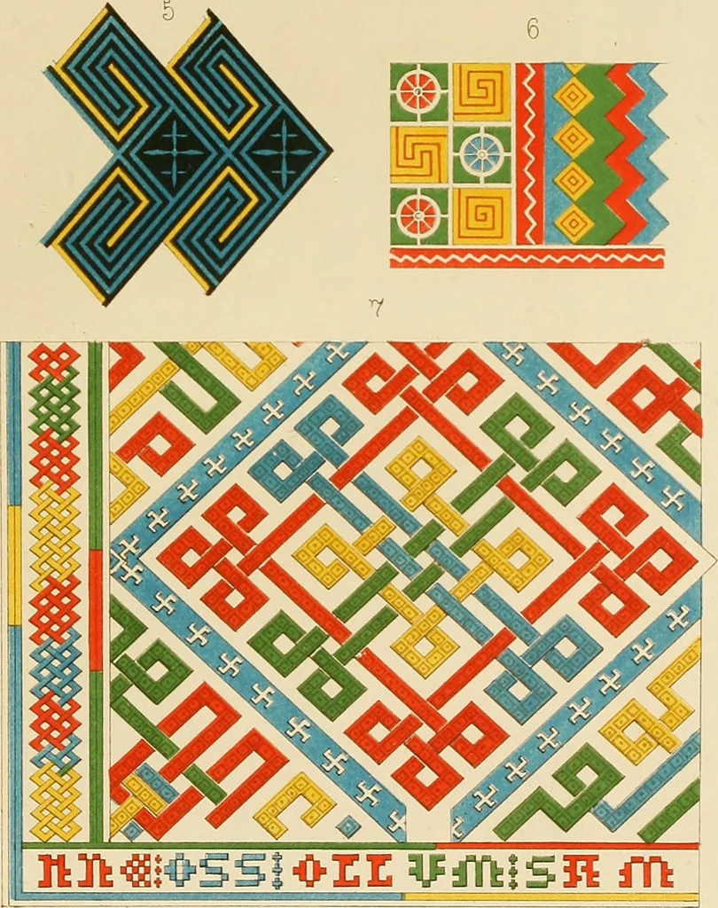An illustration from Der Stil in den technischen und tektonischen Künsten; oder, Praktische Aesthetik. Ein Handbuch für Techniker, Künstler und Kunstfreunde, 1878, leaf 364