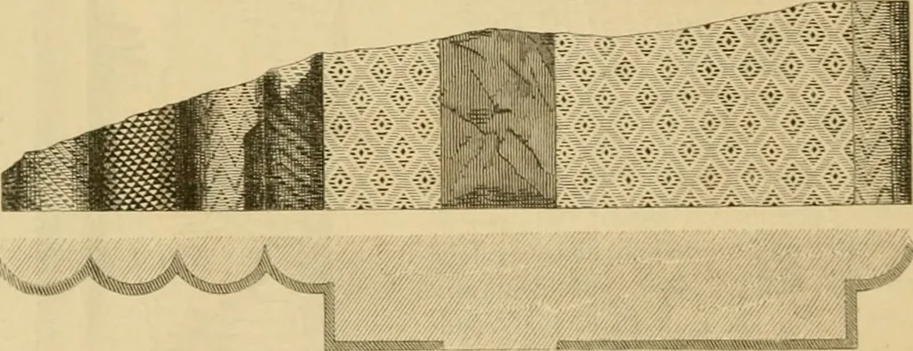 An illustration from Der Stil in den technischen und tektonischen Künsten; oder, Praktische Aesthetik. Ein Handbuch für Techniker, Künstler und Kunstfreunde, 1878, leaf 375