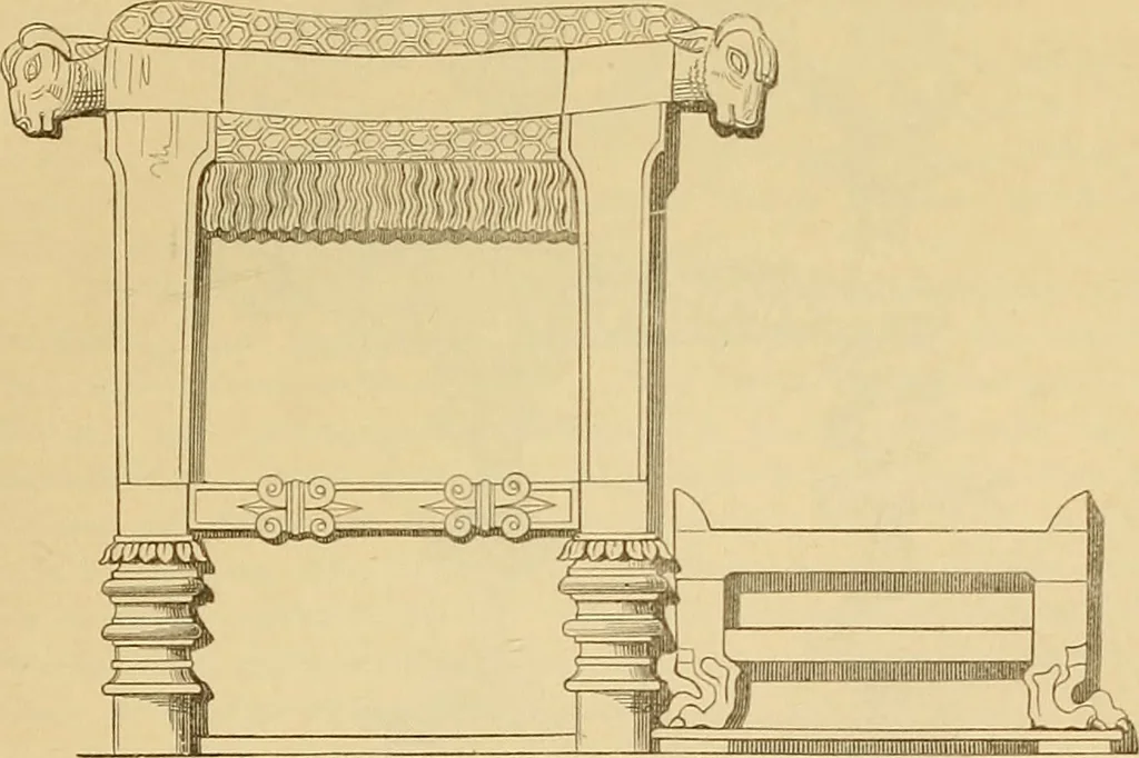 An illustration from Der Stil in den technischen und tektonischen Künsten; oder, Praktische Aesthetik. Ein Handbuch für Techniker, Künstler und Kunstfreunde, 1878, leaf 422