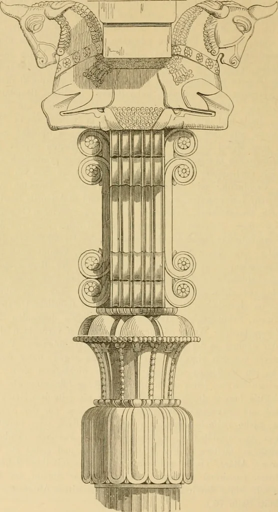 An illustration from Der Stil in den technischen und tektonischen Künsten; oder, Praktische Aesthetik. Ein Handbuch für Techniker, Künstler und Kunstfreunde, 1878, leaf 427