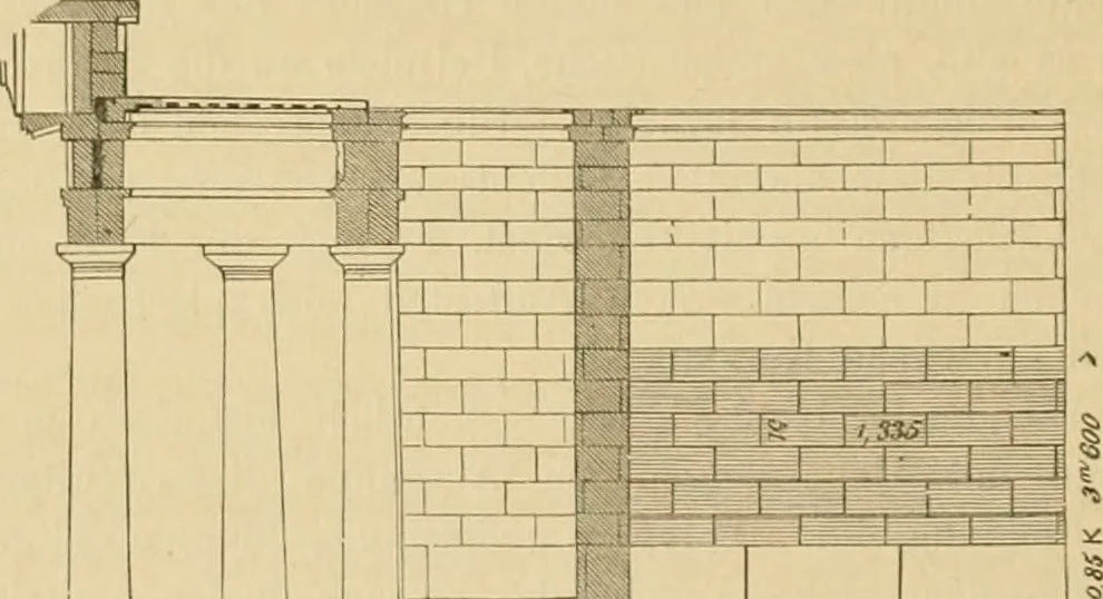 An illustration from Der Stil in den technischen und tektonischen Künsten; oder, Praktische Aesthetik. Ein Handbuch für Techniker, Künstler und Kunstfreunde, 1878, leaf 495