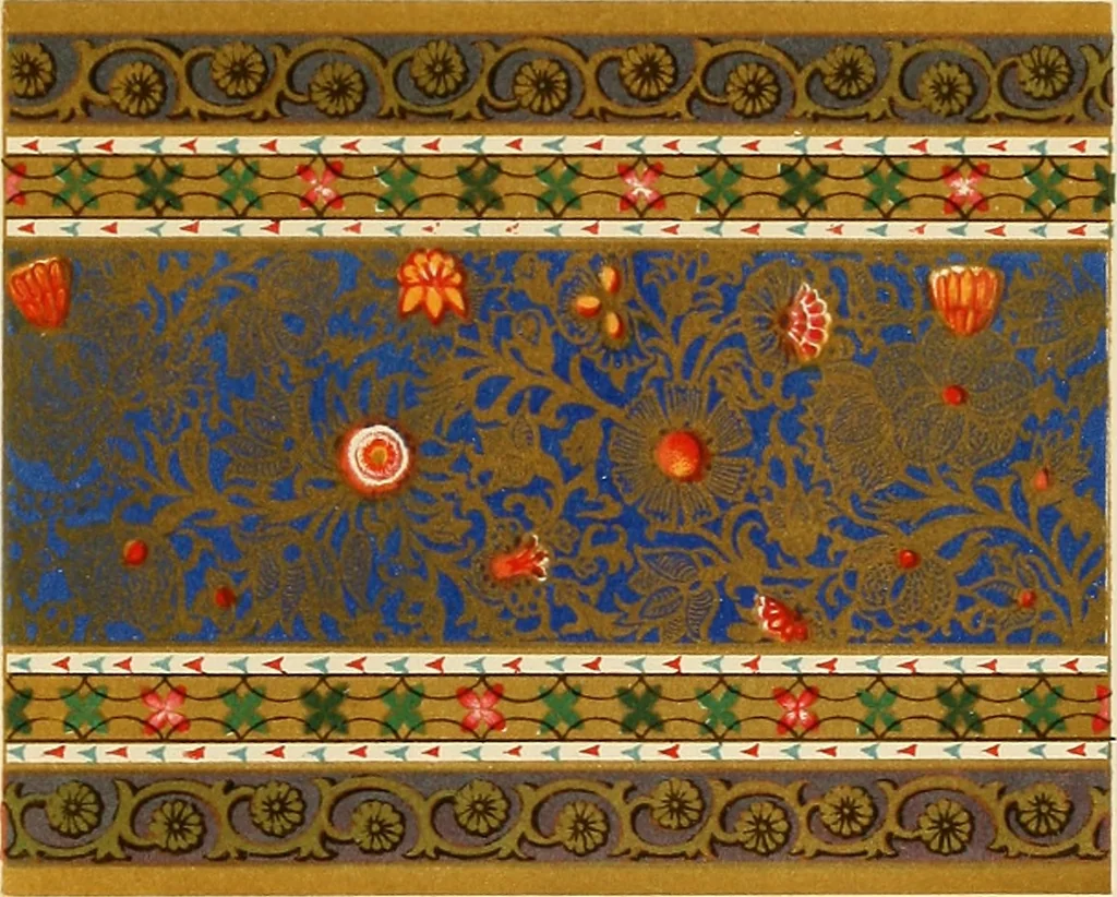 An illustration from Der Stil in den technischen und tektonischen Künsten; oder, Praktische Aesthetik. Ein Handbuch für Techniker, Künstler und Kunstfreunde, 1878, leaf 566
