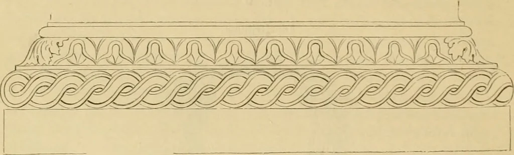 An illustration from Der Stil in den technischen und tektonischen Künsten; oder, Praktische Aesthetik. Ein Handbuch für Techniker, Künstler und Kunstfreunde, 1878, leaf 59