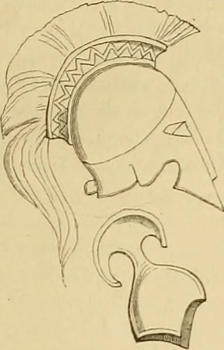 An illustration from Der Stil in den technischen und tektonischen Künsten; oder, Praktische Aesthetik. Ein Handbuch für Techniker, Künstler und Kunstfreunde, 1878, leaf 70