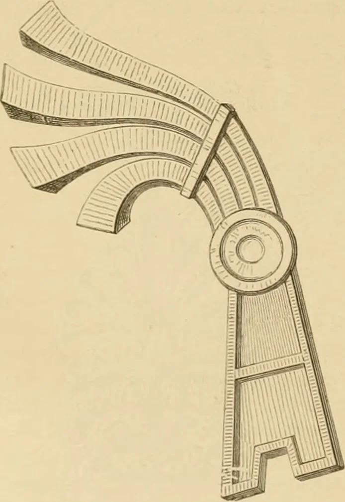 An illustration from Der Stil in den technischen und tektonischen Künsten; oder, Praktische Aesthetik. Ein Handbuch für Techniker, Künstler und Kunstfreunde, 1878, leaf 71