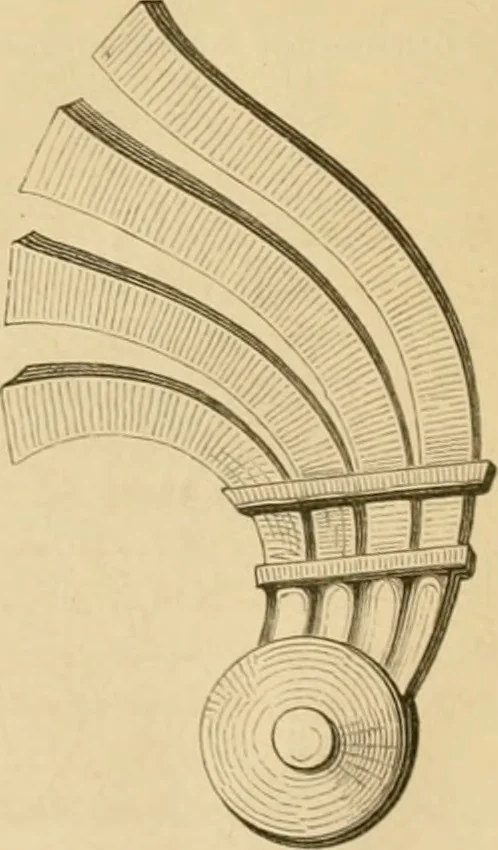 An illustration from Der Stil in den technischen und tektonischen Künsten; oder, Praktische Aesthetik. Ein Handbuch für Techniker, Künstler und Kunstfreunde, 1878, leaf 71