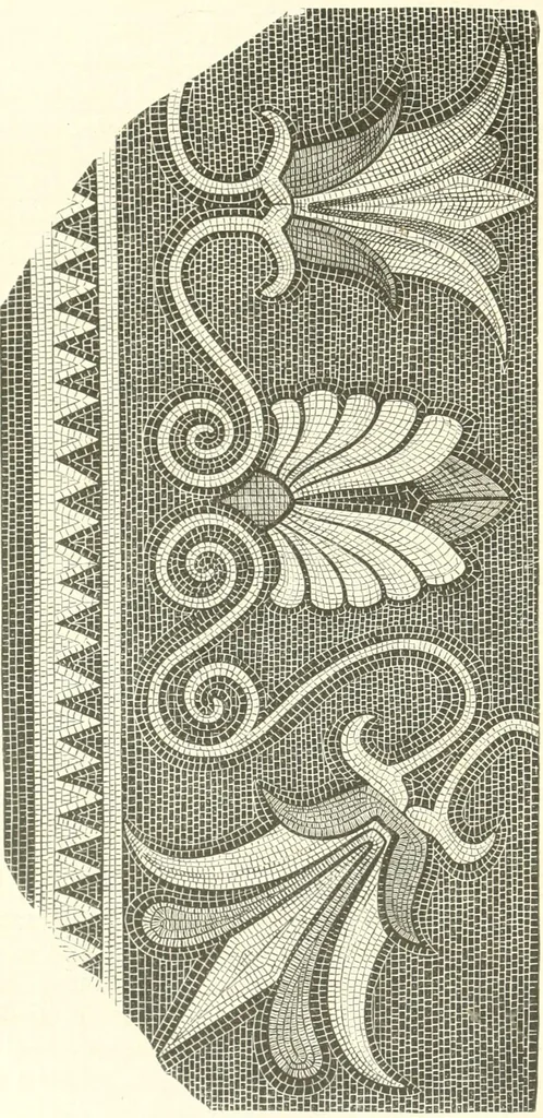 An illustration from Der Stil in den technischen und tektonischen Künsten; oder, Praktische Aesthetik. Ein Handbuch für Techniker, Künstler und Kunstfreunde, 1884, leaf 103