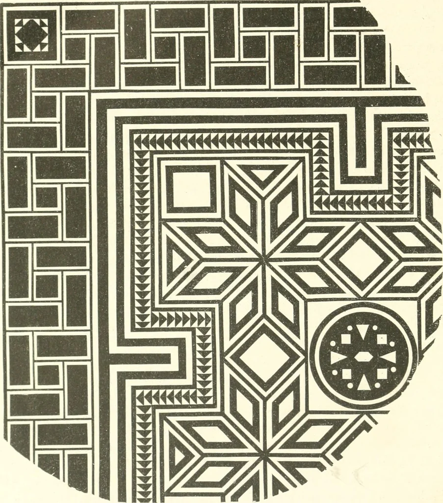 An illustration from Der Stil in den technischen und tektonischen Künsten; oder, Praktische Aesthetik. Ein Handbuch für Techniker, Künstler und Kunstfreunde, 1884, leaf 105