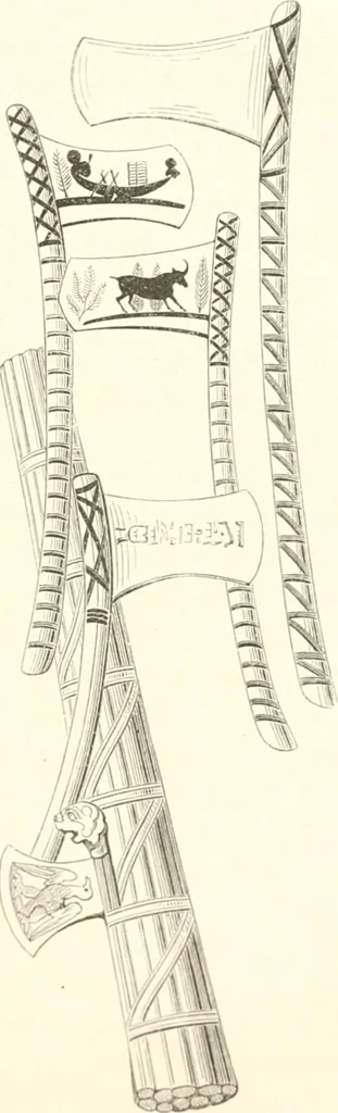 An illustration from Der Stil in den technischen und tektonischen Künsten; oder, Praktische Aesthetik. Ein Handbuch für Techniker, Künstler und Kunstfreunde, 1884, leaf 138