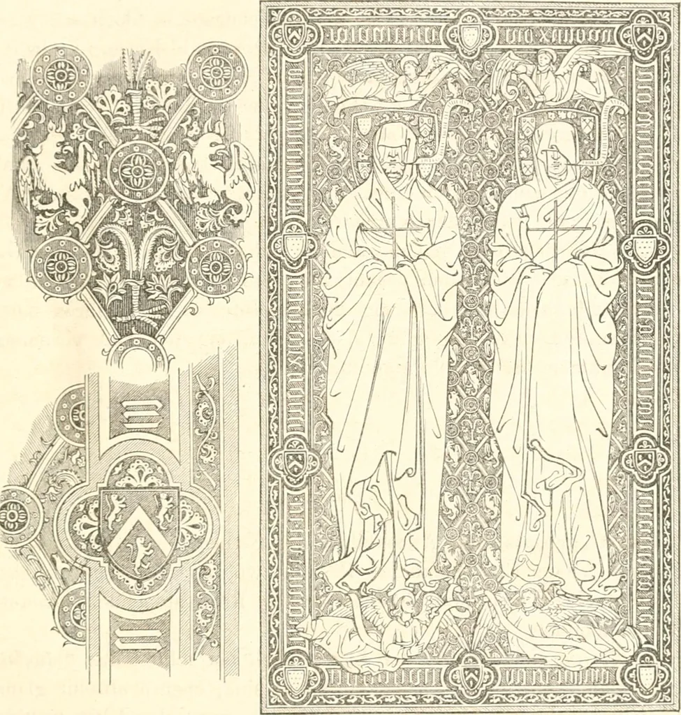 An illustration from Der Stil in den technischen und tektonischen Künsten; oder, Praktische Aesthetik. Ein Handbuch für Techniker, Künstler und Kunstfreunde, 1884, leaf 204