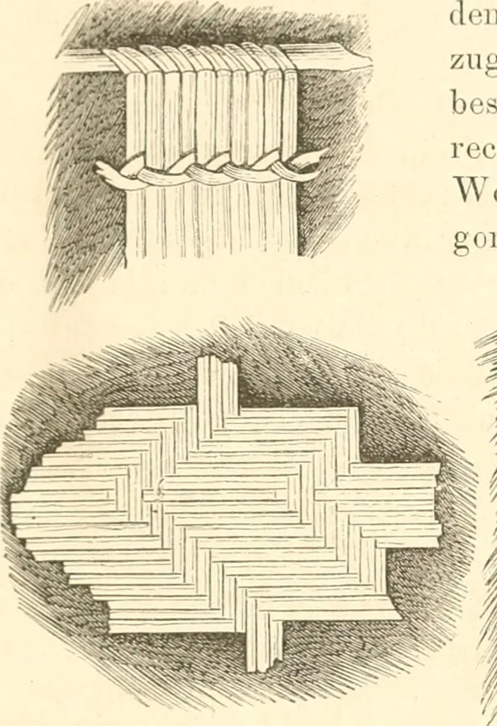 An illustration from Der Stil in den technischen und tektonischen Künsten; oder, Praktische Aesthetik. Ein Handbuch für Techniker, Künstler und Kunstfreunde, 1884, leaf 222