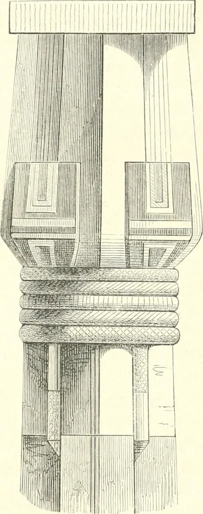 An illustration from Der Stil in den technischen und tektonischen Künsten; oder, Praktische Aesthetik. Ein Handbuch für Techniker, Künstler und Kunstfreunde, 1884, leaf 243