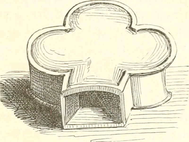 An illustration from Der Stil in den technischen und tektonischen Künsten; oder, Praktische Aesthetik. Ein Handbuch für Techniker, Künstler und Kunstfreunde, 1884, leaf 266