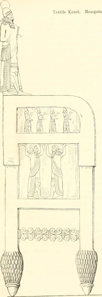 An illustration from Der Stil in den technischen und tektonischen Künsten; oder, Praktische Aesthetik. Ein Handbuch für Techniker, Künstler und Kunstfreunde, 1884, leaf 300