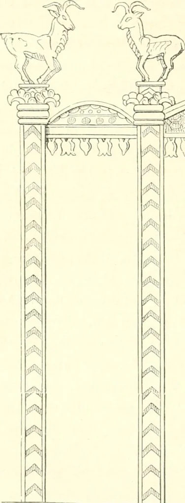An illustration from Der Stil in den technischen und tektonischen Künsten; oder, Praktische Aesthetik. Ein Handbuch für Techniker, Künstler und Kunstfreunde, 1884, leaf 333