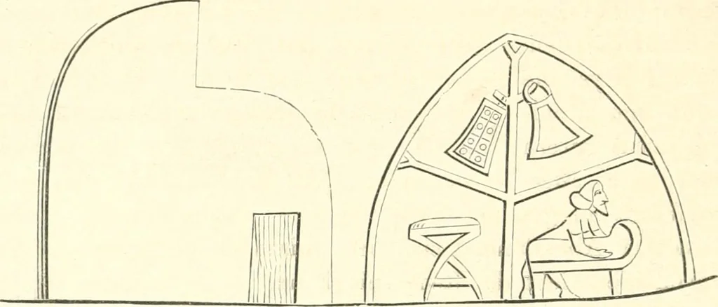 An illustration from Der Stil in den technischen und tektonischen Künsten; oder, Praktische Aesthetik. Ein Handbuch für Techniker, Künstler und Kunstfreunde, 1884, leaf 335