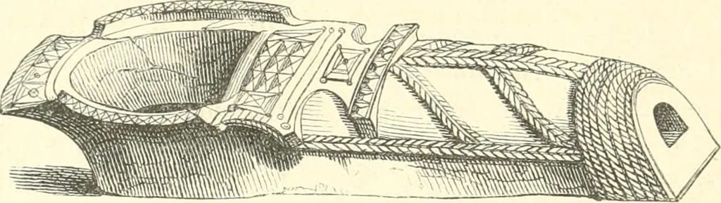 An illustration from Der Stil in den technischen und tektonischen Künsten; oder, Praktische Aesthetik. Ein Handbuch für Techniker, Künstler und Kunstfreunde, 1884, leaf 359