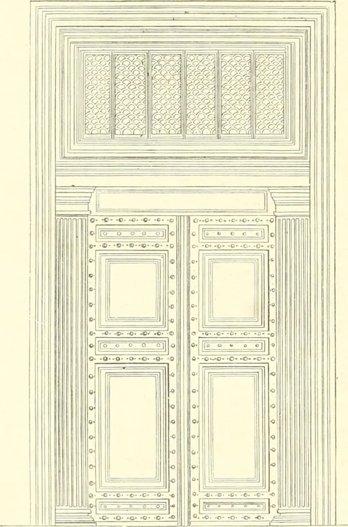 An illustration from Der Stil in den technischen und tektonischen Künsten; oder, Praktische Aesthetik. Ein Handbuch für Techniker, Künstler und Kunstfreunde, 1884, leaf 389