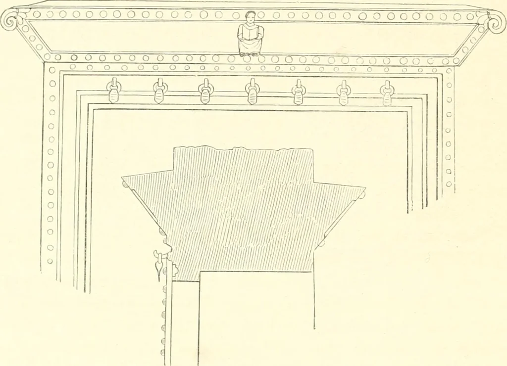 An illustration from Der Stil in den technischen und tektonischen Künsten; oder, Praktische Aesthetik. Ein Handbuch für Techniker, Künstler und Kunstfreunde, 1884, leaf 391