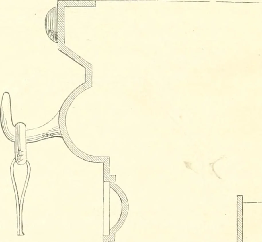 An illustration from Der Stil in den technischen und tektonischen Künsten; oder, Praktische Aesthetik. Ein Handbuch für Techniker, Künstler und Kunstfreunde, 1884, leaf 391