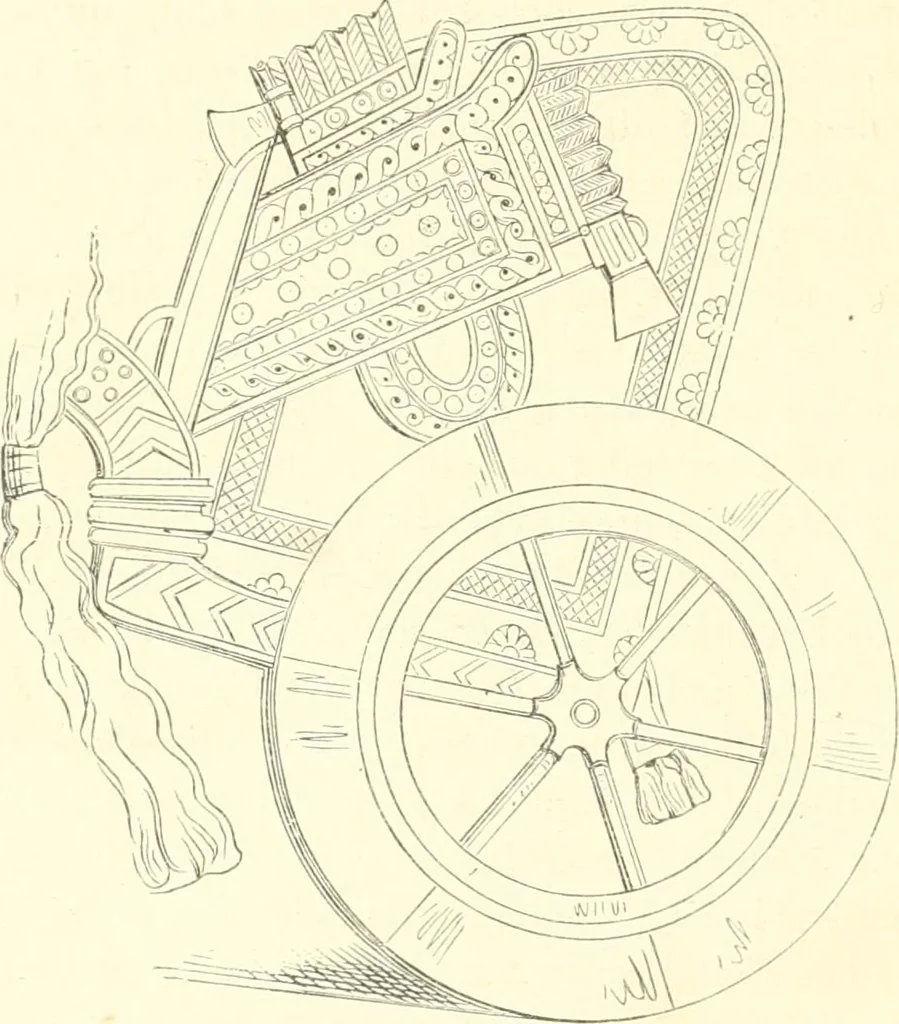 An illustration from Der Stil in den technischen und tektonischen Künsten; oder, Praktische Aesthetik. Ein Handbuch für Techniker, Künstler und Kunstfreunde, 1884, leaf 395