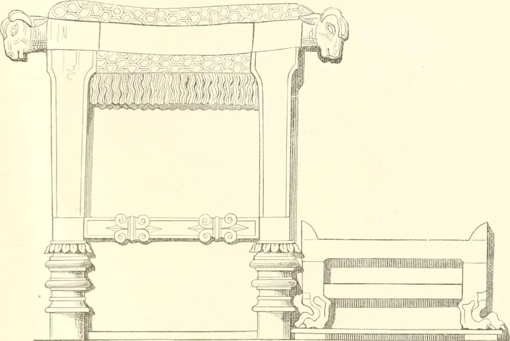 An illustration from Der Stil in den technischen und tektonischen Künsten; oder, Praktische Aesthetik. Ein Handbuch für Techniker, Künstler und Kunstfreunde, 1884, leaf 398