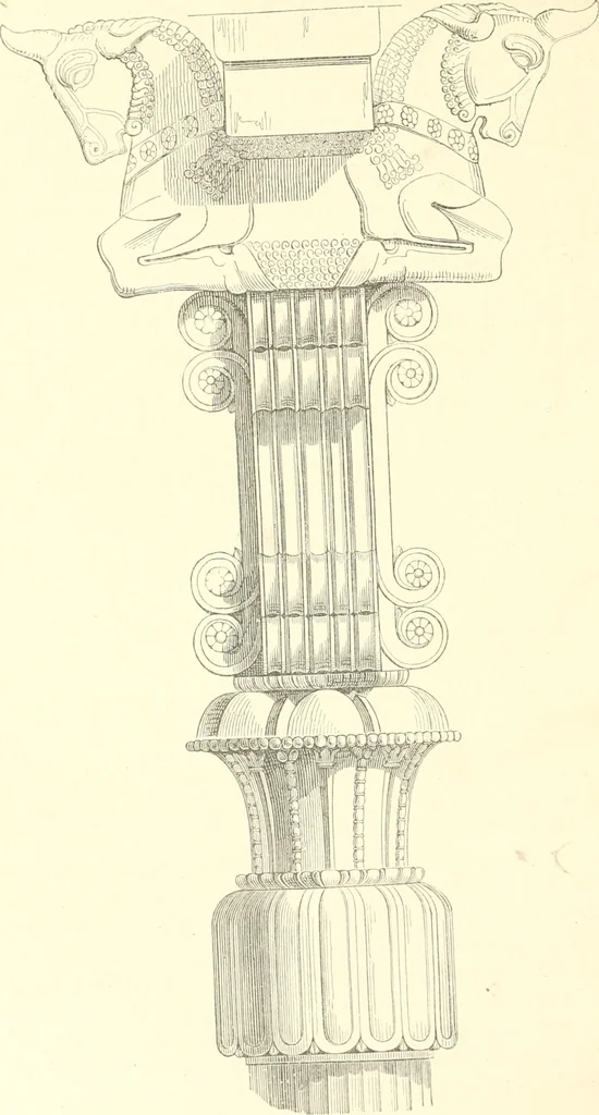 An illustration from Der Stil in den technischen und tektonischen Künsten; oder, Praktische Aesthetik. Ein Handbuch für Techniker, Künstler und Kunstfreunde, 1884, leaf 403