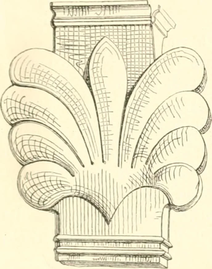An illustration from Der Stil in den technischen und tektonischen Künsten; oder, Praktische Aesthetik. Ein Handbuch für Techniker, Künstler und Kunstfreunde, 1884, leaf 404