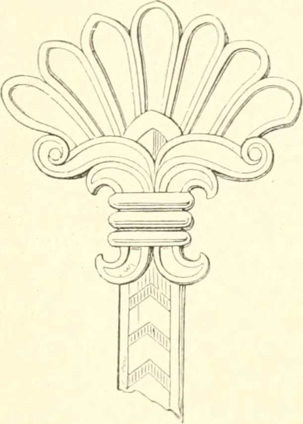 An illustration from Der Stil in den technischen und tektonischen Künsten; oder, Praktische Aesthetik. Ein Handbuch für Techniker, Künstler und Kunstfreunde, 1884, leaf 404