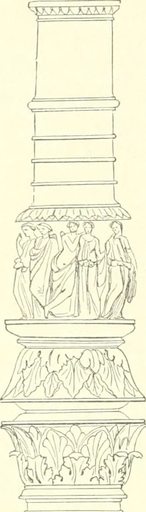 An illustration from Der Stil in den technischen und tektonischen Künsten; oder, Praktische Aesthetik. Ein Handbuch für Techniker, Künstler und Kunstfreunde, 1884, leaf 457