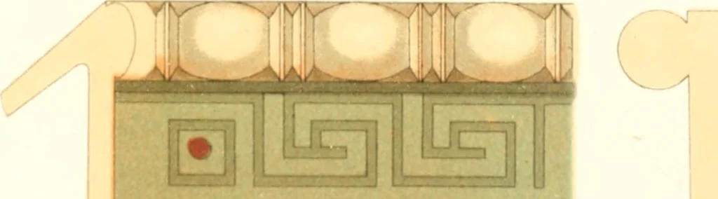 An illustration from Der Stil in den technischen und tektonischen Künsten; oder, Praktische Aesthetik. Ein Handbuch für Techniker, Künstler und Kunstfreunde, 1884, leaf 540