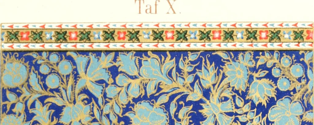 An illustration from Der Stil in den technischen und tektonischen Künsten; oder, Praktische Aesthetik. Ein Handbuch für Techniker, Künstler und Kunstfreunde, 1884, leaf 554